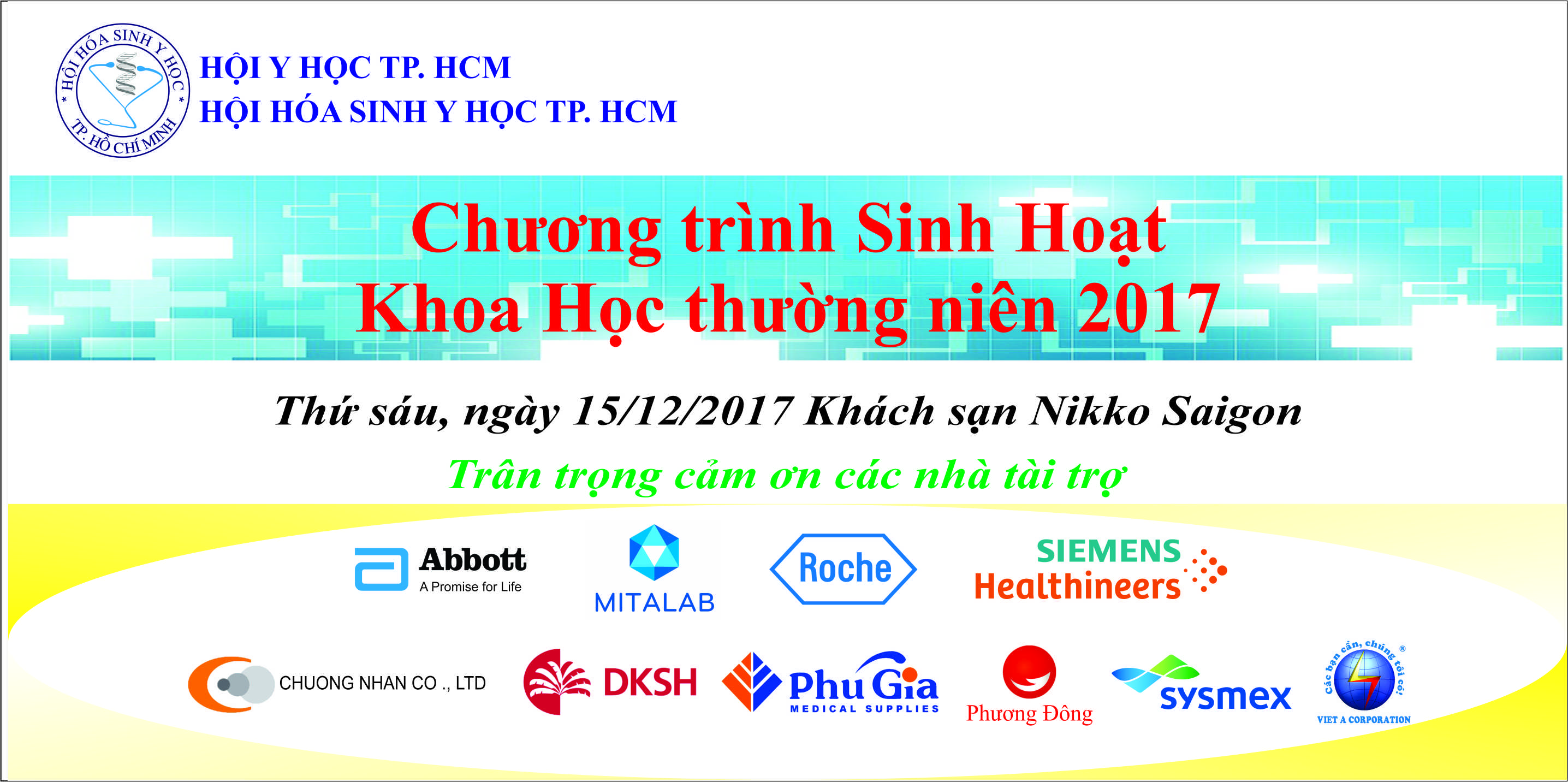 Hội Hóa Sinh Y Học TP. Hồ Chí Minh